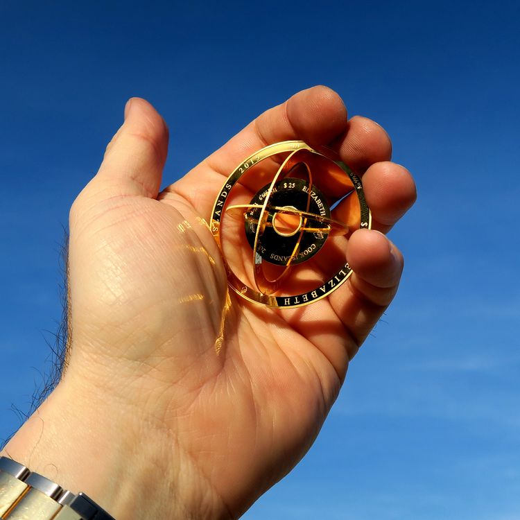 Armillary Goldmünze